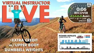 FREE Spin Video for Indoor Cycling. Lenawee Trail W/Virtual Instructor +Extra Credit