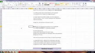 Cash Brief Exercises