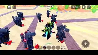 Roblox тест юнита маце камера в симуляторе Toilet tower defence