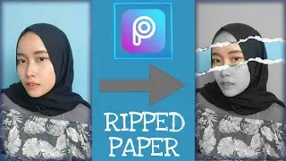 Tutorial Edit Foto Ripped Paper | #NgeditWithPutri