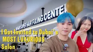 A DAY IN MY LIFE AS INFLUENCER IN DUBAI | GOT INVITED TO MOST BEGGEST SALON IN DUBAI