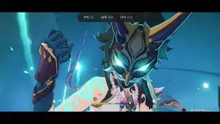 Genshin impact mobile 30fps test Team Xiao Sayu Rosaria Yelan