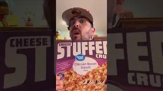 Who Has The Best Frozen Pizza?? - Great Value Stuffed Crust Chicken Bacon Ranch