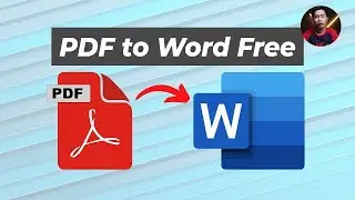 How to Convert PDF to Word (EASY & FREE) - Word Tips and Tricks