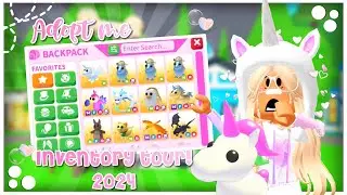 Adopt Me Inventory Tour! (UPDATED 2024) #adoptme #roblox