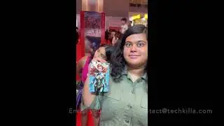AI Photo Booth in Comicon by Techkilla #aiphotobooth #aiphotography