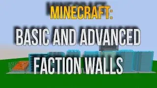 Best Wall Types | Easy & Very Strong - Minecraft Factions