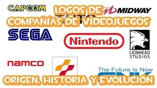 Origen, historia y evolución de los logos de compañías de videojuegos