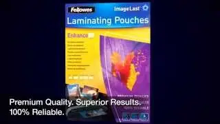Image Last Laminating Pouches - Fellowes