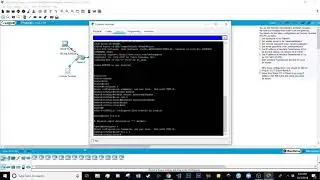 Cisco Packet Tracer Tutorial- Basic Router Configuration via the Console Terminal