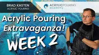 Friday - Acrylic Pouring Extravaganza Week 2