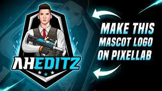 How To Make BGMI Mascot Logo | On Pixellab | Verry Easy😲