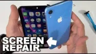 iphone xr og display replacement  #DingElectronicsMoreh #viralvideo