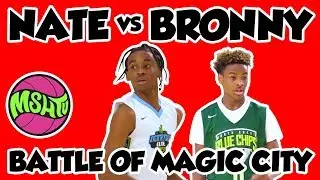 Bronny James vs Nate Sasser - 7th Graders GO AT IT - 2018 Battle of Magic City Showcase
