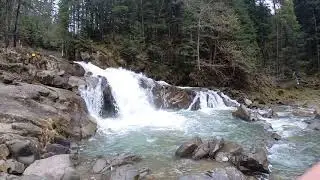 Тустань, водоспад Кам'янка, Мертве озеро. Березень 2020...