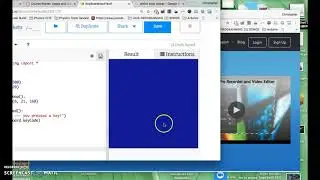 Trinket Python Processing Using keyboard.keyCode