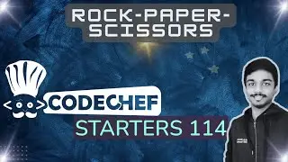 Rock-Paper-Scissors  | Codechef Starters 114 Problem B Solution | English