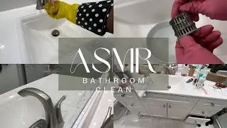 ✨EXTREME bathroom clean ASMR✨ RAW SOUNDS || NO MUSIC || EXTREME CLEAN 🧽