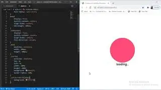 Creative CSS Loading Animation Effects | CSS Animation Tutorial (hindi-urdu)
