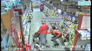 Kadını Markette Böyle Tuzağa Düşürdü