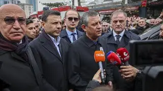 Özgür Özel, İstanbul'da Volkan Konak’ın cenazesine katıldı 