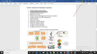 Automation framework | Interactive Session 2 |  Part-1 : Data driven framework with testNG