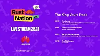 Rust Nation UK - Track 3 - Day 2