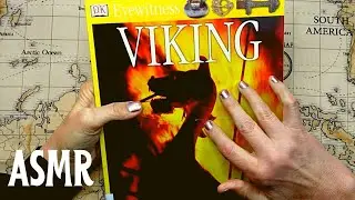 ASMR | Let's Learn About the Vikings! Lovely Illustrated Library Book with Whispered Reading