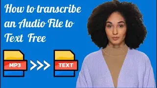 How to transcribe an audio file free with Converter App