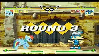 Jingle Mugen 2 Battle #6 Team Rainbow Dash Vs Team Franko