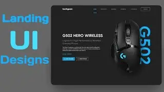 🛑Top Landing Page UI Designs  For Inspirations[2020]
