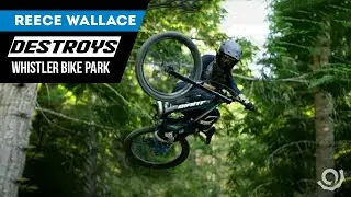 Industry Nine free-rider, Reece Wallace destroys Whistler bike park.