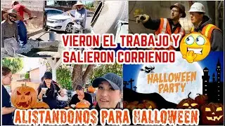 BUSCAN TRABAJO PIDIENDOLE A DIOS NO ENCONTRAR🤔2 TRABAJADORES  SE NOS FUERON😱ALIZTADONOS PA HALLOWEEN