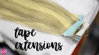 Tape In Hair Extensions - Application | Instant Beauty ♡