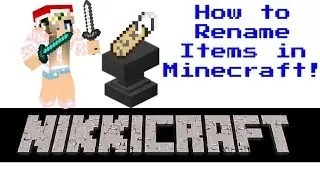 How to Rename Items in Minecraft