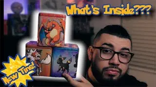 What's Inside The NEW Fall 2022 Pokemon TCG Stacking Tins?