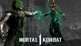 Mortal Kombat 1 Dr Doom Skin for Ermac mod Gameplay
