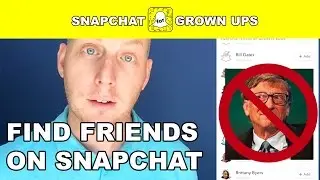 Find and Add FRIENDS and FOLLOWERS on Snapchat