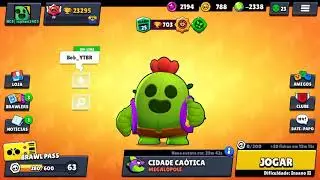 Ele tem todos os brawlers rank 35