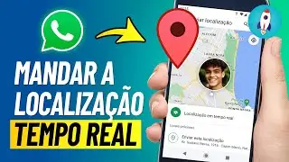 Como Mandar LOCALIZAÇÃO em TEMPO REAL