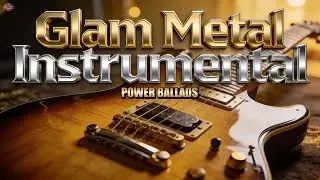 Glam Metal Instrumental | 80s 90s Hair Metal Guitar Solos
