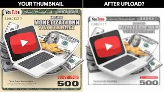 Thumbnail Quality Decrease Problem after Uploading Thumbnail ✔️ [100% Solution]