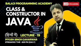 Java in Hindi || Class in java || Constructor || Guaranteed courses || Java Beginners || #live