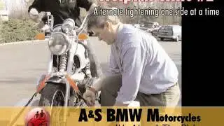 Trailering your Telelever-equipped BMW motorcycle