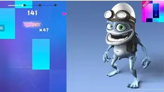 Crazy Frog - Axel F in Piano Fire Tiles & EDM