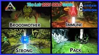 Ark Valguero - The Lair Spider Cave SOLO Walkthrough, ARTIFACTS OF STRONG, IMMUNE & PACK - S2E228