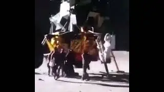 (LEAKED) STAGED MOON LANDING VIDEO