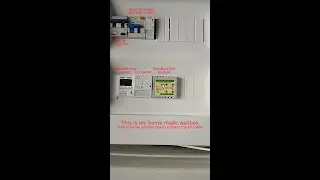 My home-made wallbox to charge the electric car