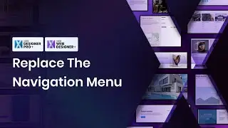 Replace The Navigation Menu Of Your Website | Xara