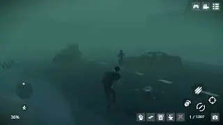 Dead Wasteland: Survival - Sawed-off shotgun vs Ghouls (Rainy highway)